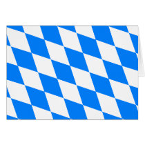 Germany Bavaria High quality Flag Greeting Cards