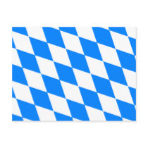 Germany Bavaria High quality Flag Post Card