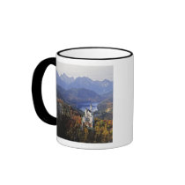 Germany, Bavaria, Neuschwanstein Castle. King Coffee Mugs