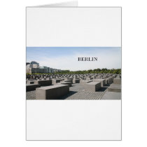 Germany Berlin Holocaust (St.K) Greeting Cards