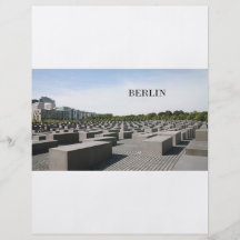 Germany Berlin Holocaust (St.K) Flyer Design