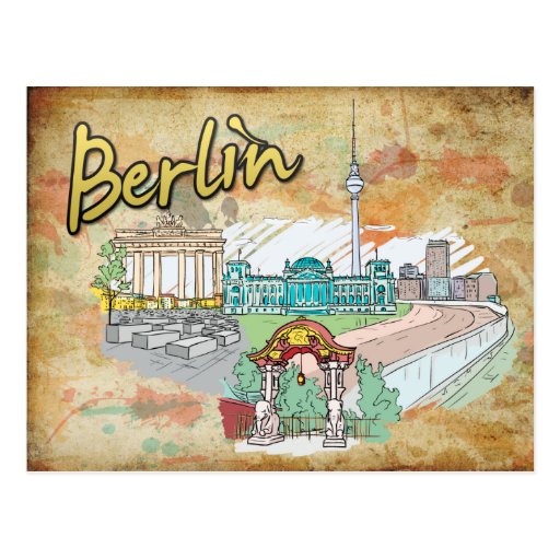 Germany Berlin Travel Postcard Zazzle