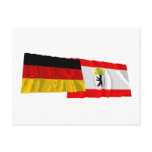 Germany & Berlin Waving Flags