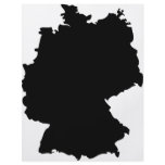 germany contour icon flyers
