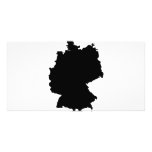 germany contour icon photo cards