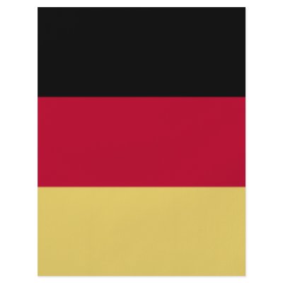 Germany & Deutschland Flag T-Shirts & More! Full Color Flyer by campagnaa