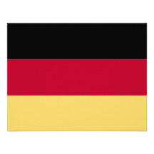 Germany & Deutschland Flag T-Shirts & More! Custom Announcement