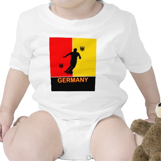 Germany Deutschland Soccer 2010 Baby Grow T-shirt