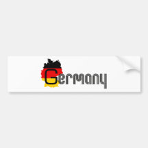Germany Flag design! Bumper Sticker