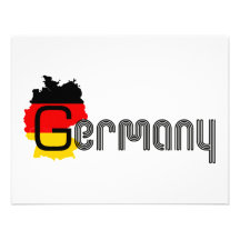 Germany Flag design! Custom Invite