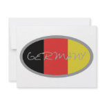 Germany Flag design! invitations