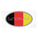 Germany Flag design! photo cards