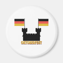Germany Flag Oktoberfest Fridge Magnet