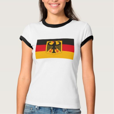 Germany Flag T-shirt by FlagTshirts