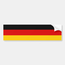 Germany – German National Flag Bumper Sticker