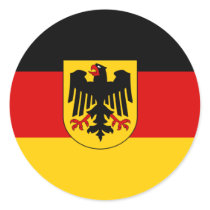 Germany , Germany Round Stickers