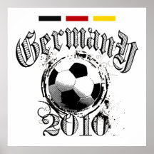 Germany Grunge German soccer football gear Posters