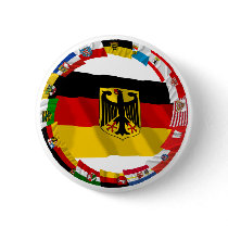 Germany & its Laender Waving Flags