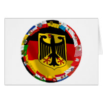 Germany & its Laender Waving Flags