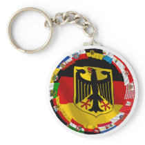 Germany & its Laender Waving Flags