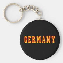 Germany logo for German fans Keychain