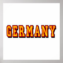 Germany logo for German fans Poster