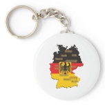 Germany Map keychains
