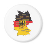 Germany Map Magnet