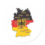 Germany Map stickers