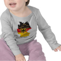 Germany Map Tee Shirts
