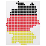 germany pixel flag flyers