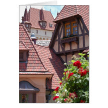 Germany Rooftops Greeting Card