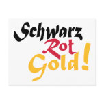 Germany schwarz rot gold postcards