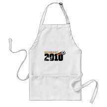 Germany Soccer 2010 fußball fans logo Aprons