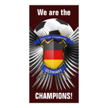 Germany Soccer Champions Photo Greeting Card