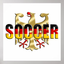 Germany soccer flag football fans gifts print