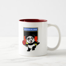 Germany Table Tennis Panda Mug