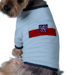 Germany Thuringia Flag Doggie Tshirt