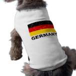 Germany Vintage Flag pet clothing