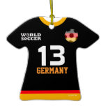 Germany World Cup Soccer Jersey Ornament