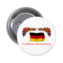 GermanyChristmas Pinback Button