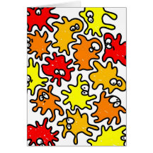 Germs Greeting Card