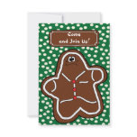 Gerome Gingie Party Invitation