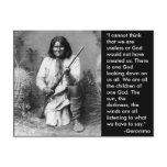 Geronimo postcards