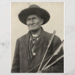 'Geronimo with Arrows' Flyer