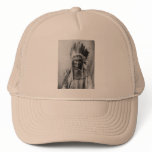 'Geronimo with Headdress' Trucker Hats