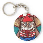 Gerry Garcia Gnome Keychain