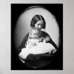 Gertrude Hubbard & Baby Daguerreotype 1858 posters