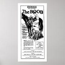 Gertrude Olmstead THE BOOB vintage movie ad Print