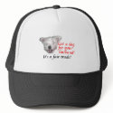 Get a Dog For Your Husband, It's A Fair Trade! hats